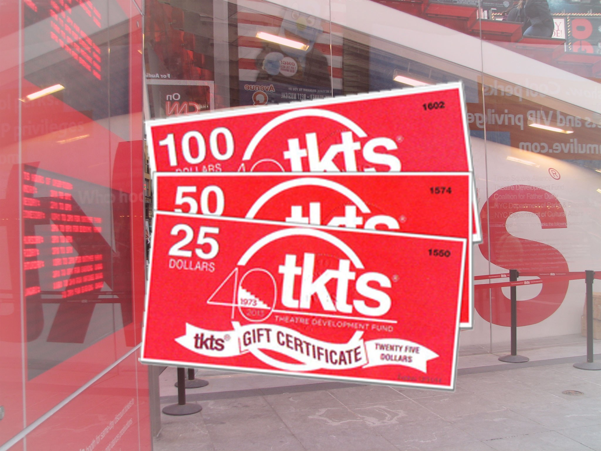 TKTS Gift Certificates TKTS Gift Certificates
