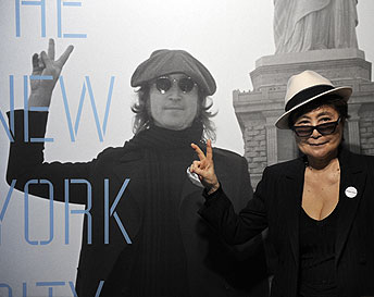 John Lennon Exhibit at the Rock & Rock Hall of Fame NYC