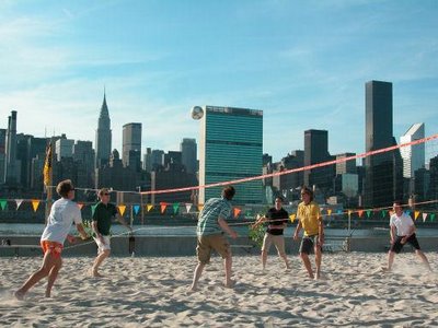 Water Taxi Beach in NYC