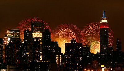 July 4th Fireworks in NYC