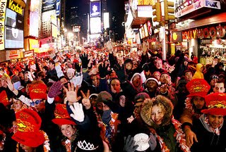 Times Square on New Year's Eve