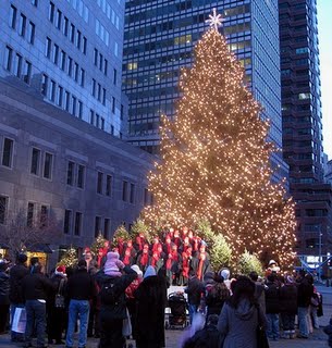 South Street Seaport Tree Lighting