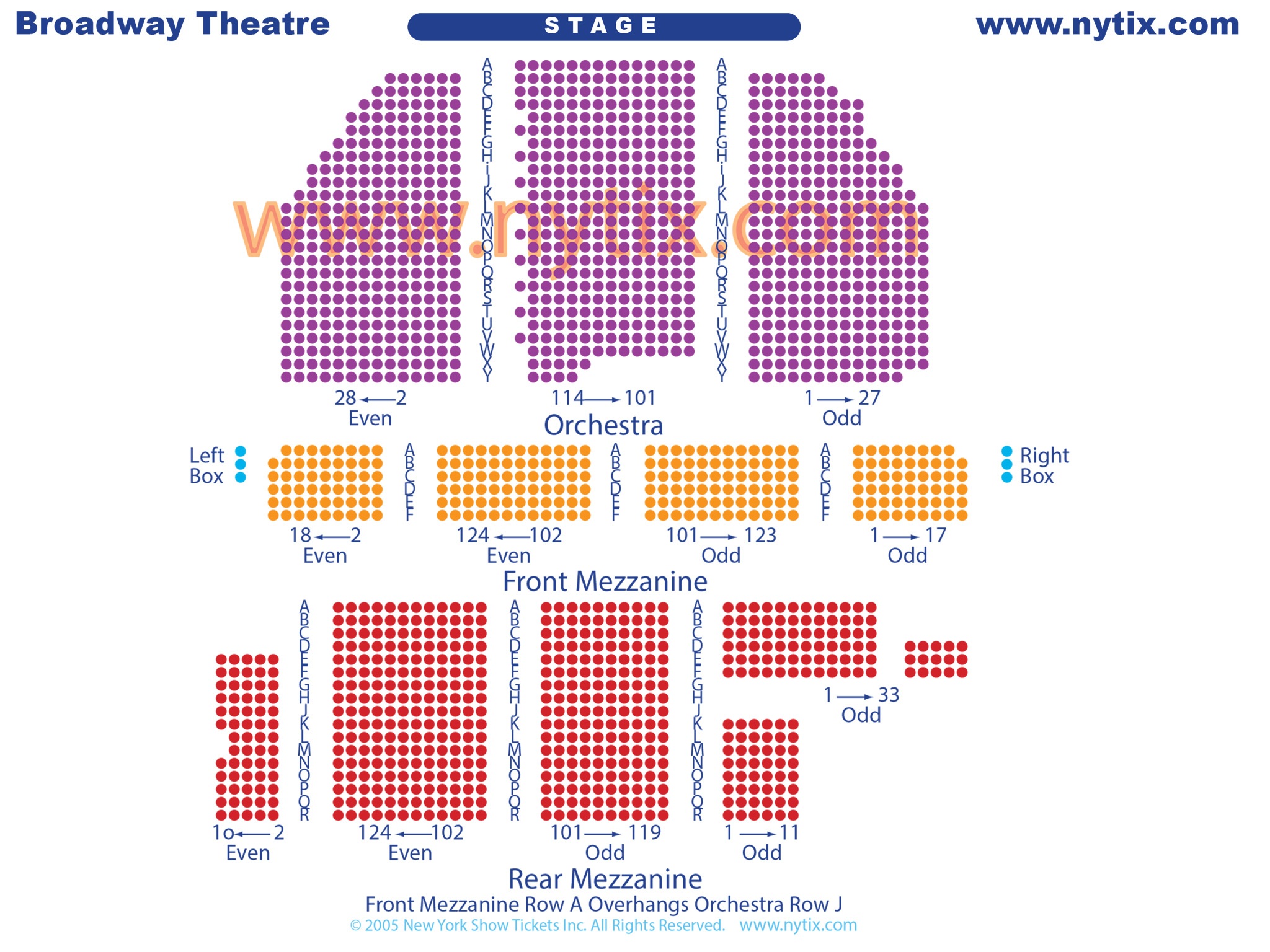 broadway theatre on broadway in nyc welk theater seating chart