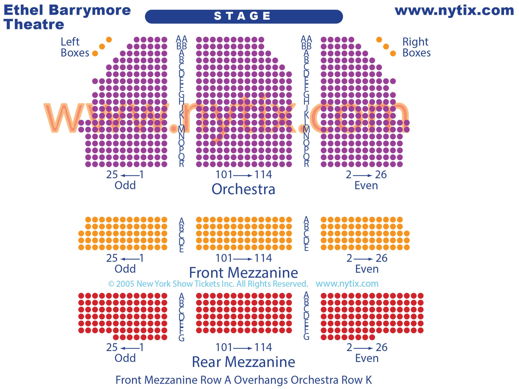 Imperial Theater Broadway Seating Chart