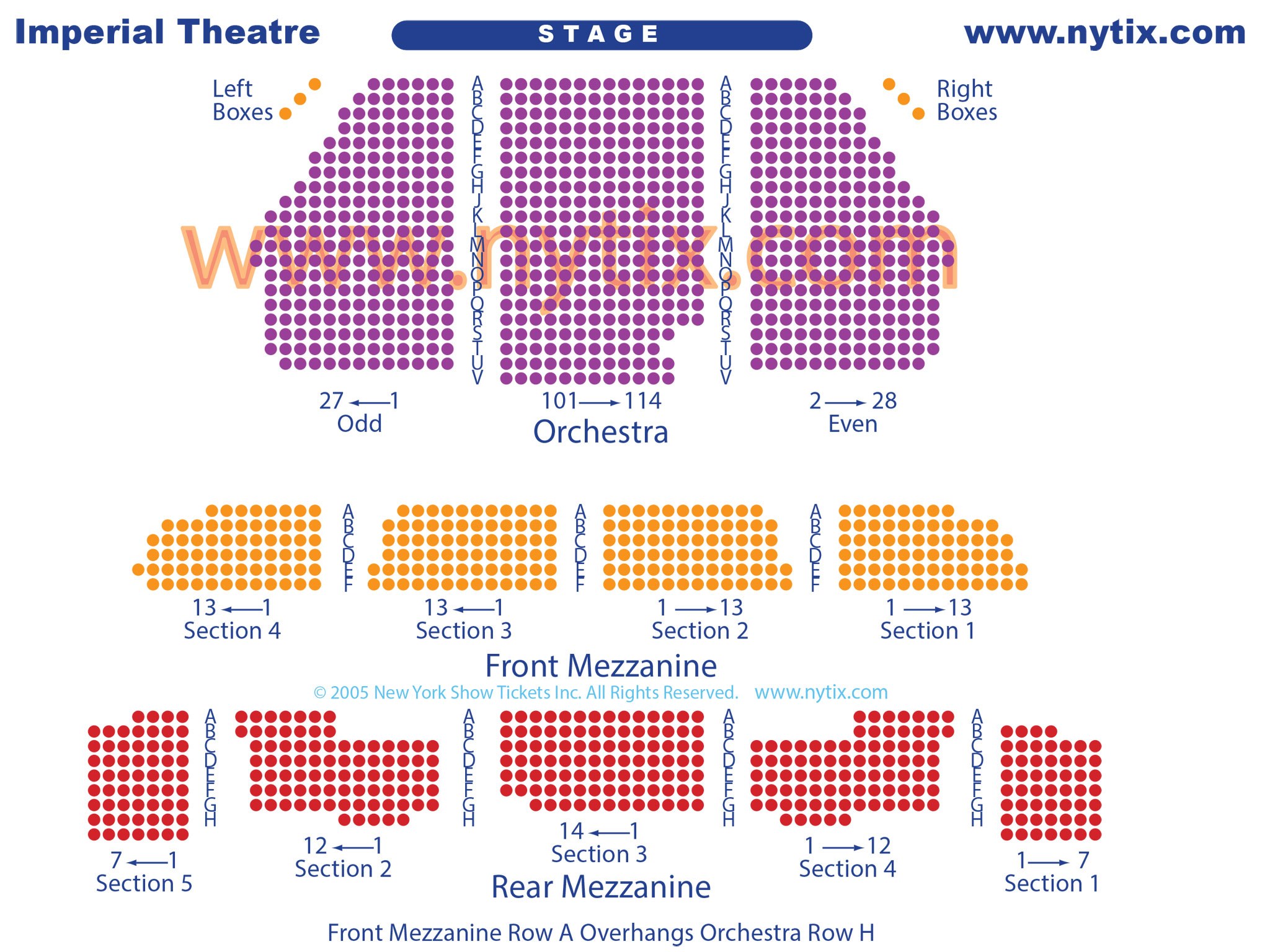 Starlight Theater <strong>Seating Chart</strong> With Rows | Awesome Home Theatre seating chart template
