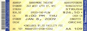 Broadway Ticket Barrymore Theatre Ticket