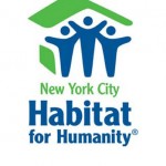 New York City Habitat For Humanity White Logo