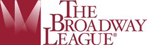 The Broadway League Logo White/Red