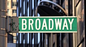 Broadway Broadway Street Sign