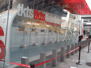 TKTS booth TKTS Booth in Times Square