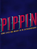 blue red yellow Pippin Broadway Musical poster