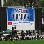 Broadway in Bryant Park