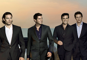 il Divo in black suits