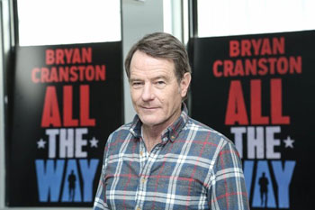 bryan cranston on broadway as Lyndon B Johnson in all the way