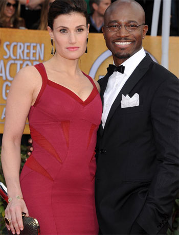 taye diggs and idina menzel