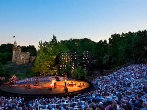 shakespeare in the park delacorte theatre