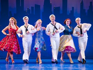 On the town cast