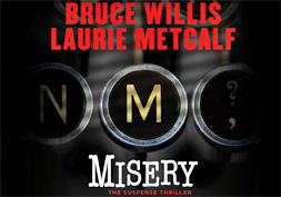 misery on broadway logo