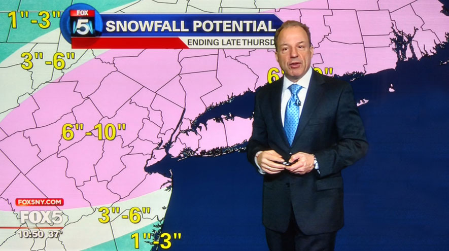 Fox 5 weather forecast snow blizzard