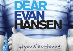 Dear Evan Hansen blue and black logo