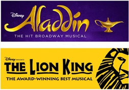 Aladdin and The Lion King on Broadway