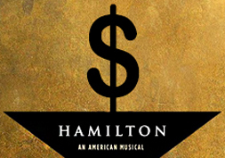 hamilton money symbol on star logo