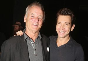 Bill Murray and Andy Karl