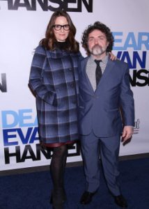 Tina Fey and Jeff Richmond at the Dear Evan Hanson Event