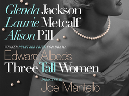 Edward Albee's Classic, THREE TALL WOMEN (Tres Mulheres Altas