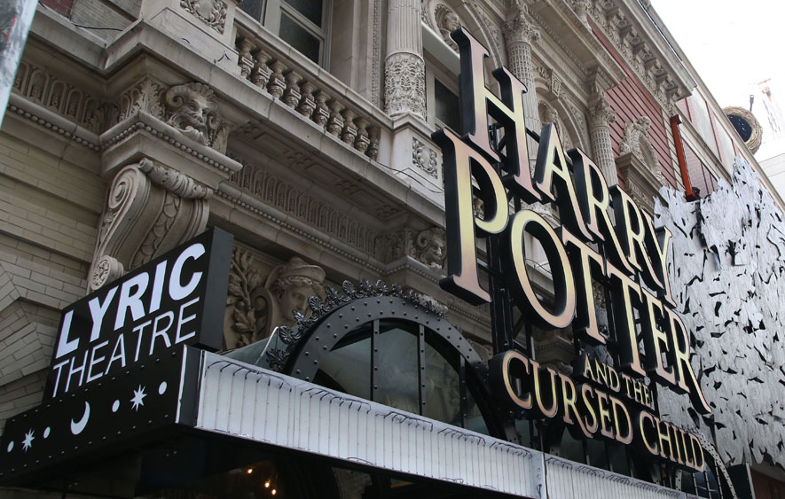 Harry Potter at the lyric theatre on Broadway NYC